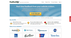 Desktop Screenshot of feedbackify.com