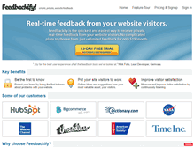 Tablet Screenshot of feedbackify.com